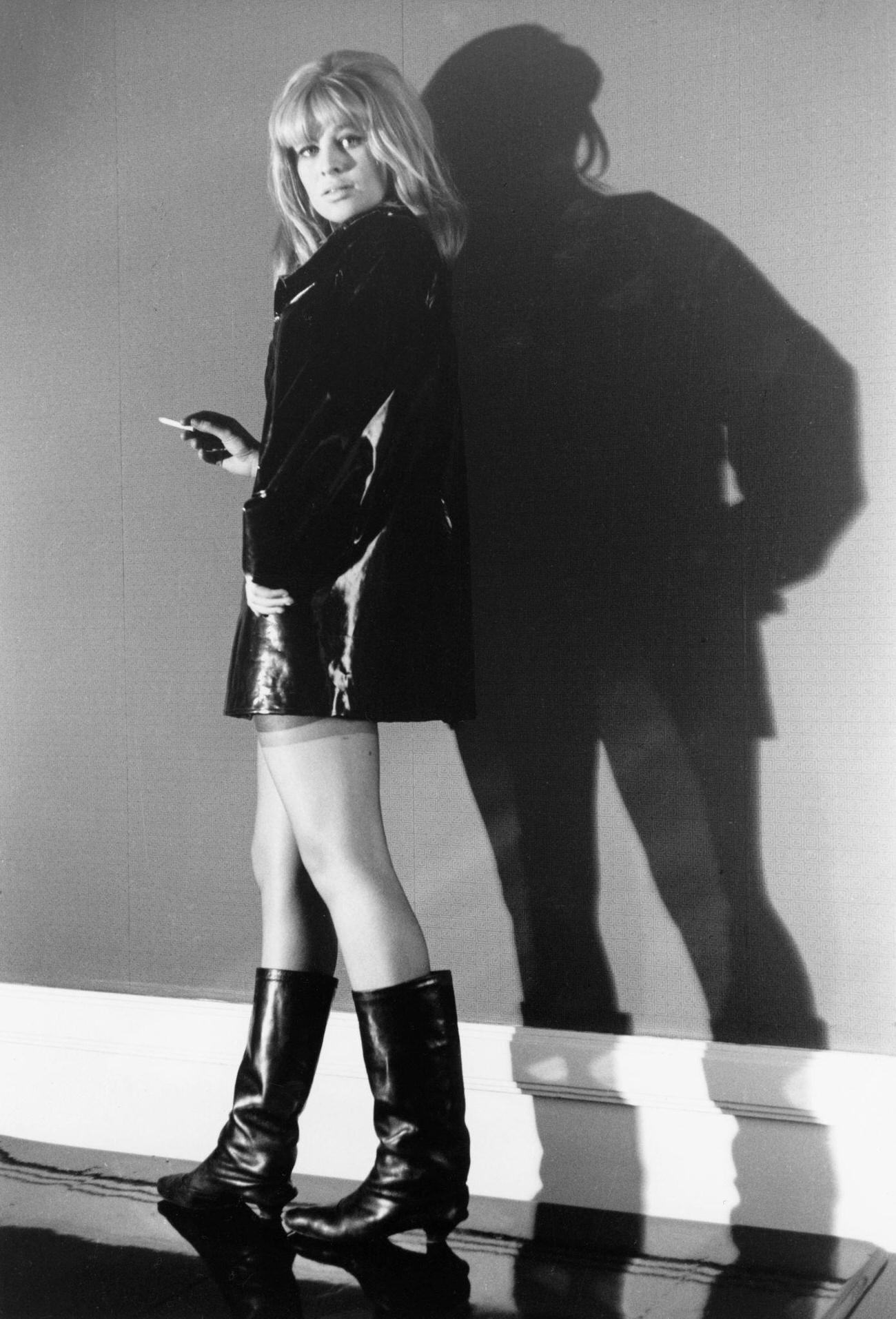 Julie Christie In Birmingham, 1963.