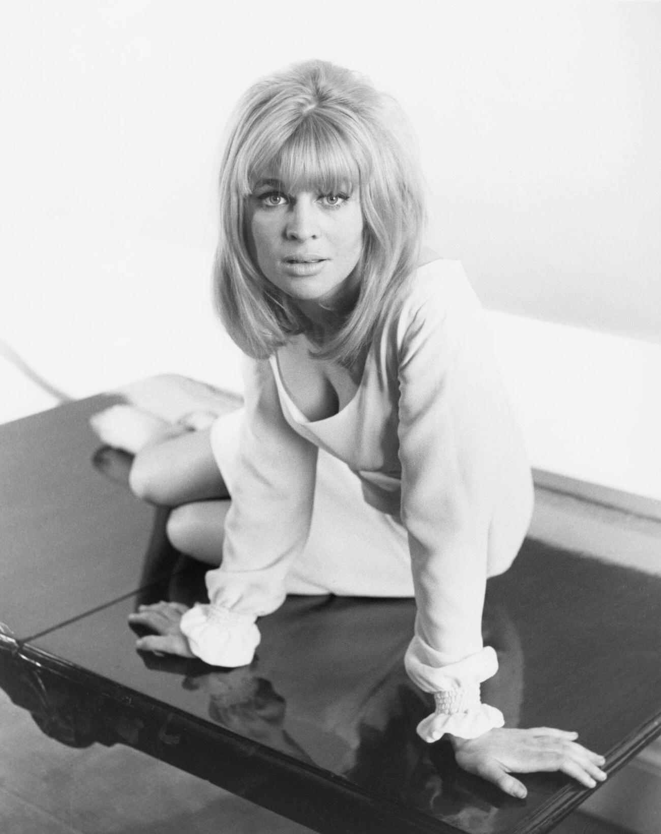 Julie Christie In Birmingham, 1963.