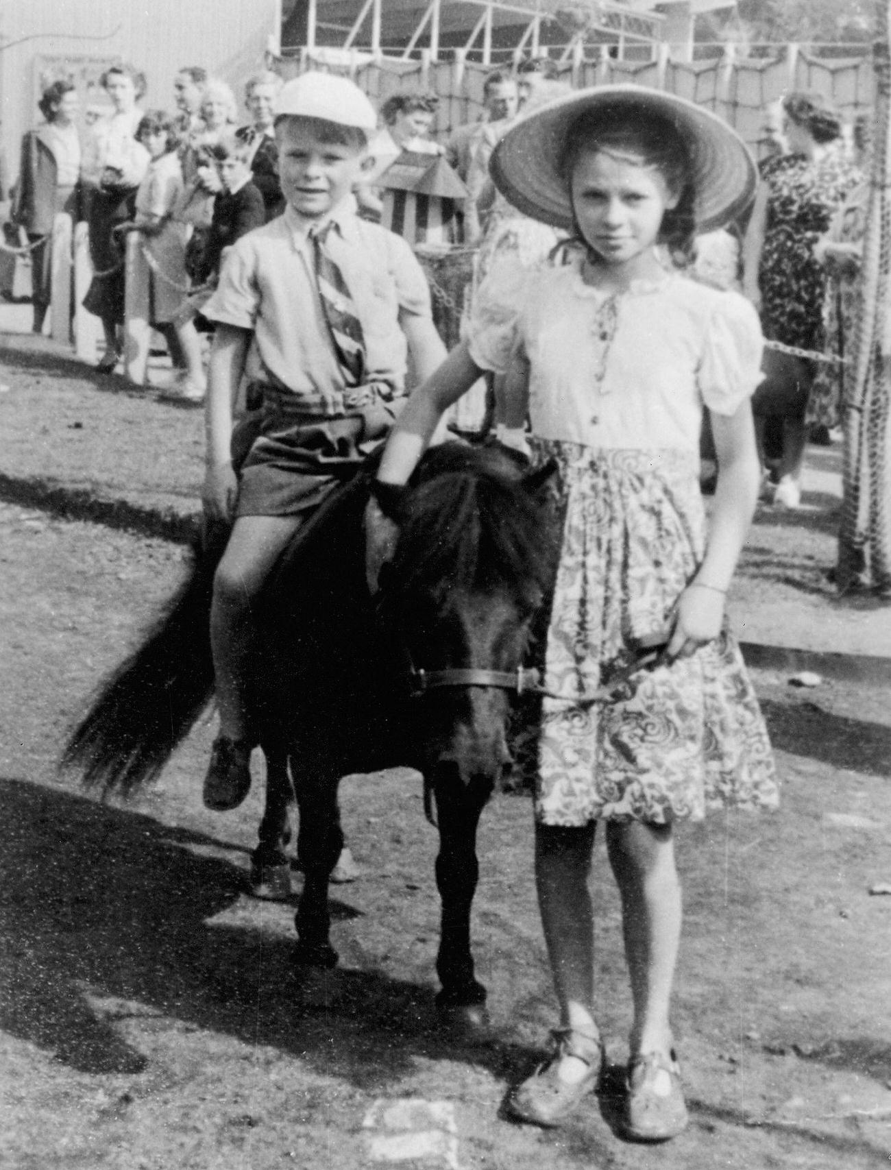 Julie Christie As A Child, Circa 1950.
