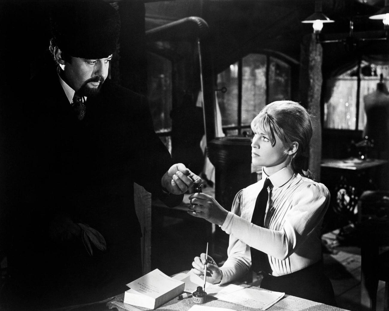 Julie Christie And Rod Steiger In 'Doctor Zhivago', 1965.