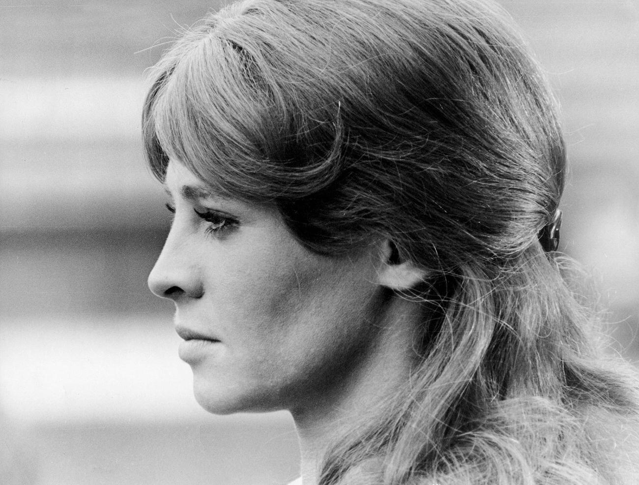 Julie Christie Profile Portrait, 1960S.
