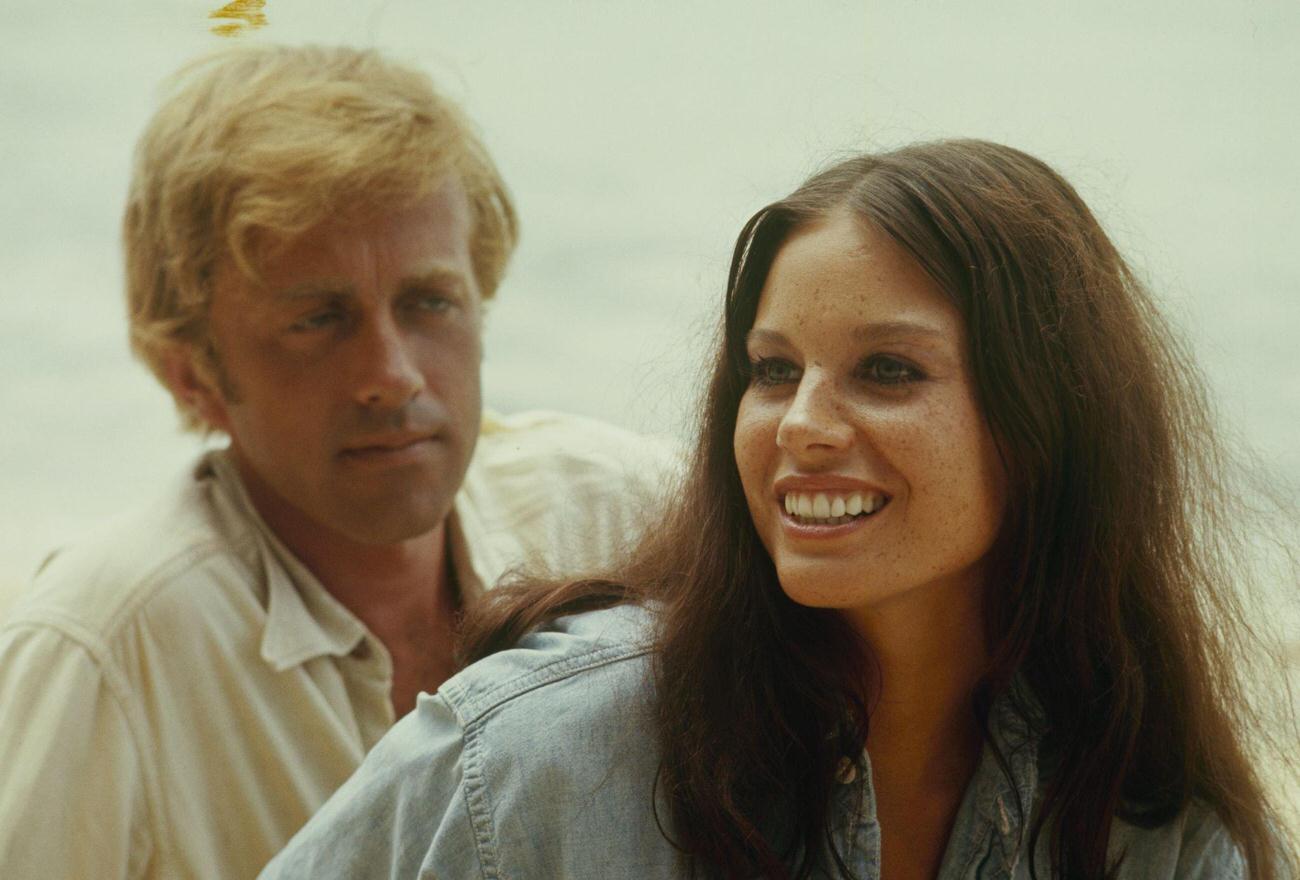 Aron Kincaid And Lana Wood In &Amp;Quot;Black Water Gold&Amp;Quot;, Aired January 6, 1970.