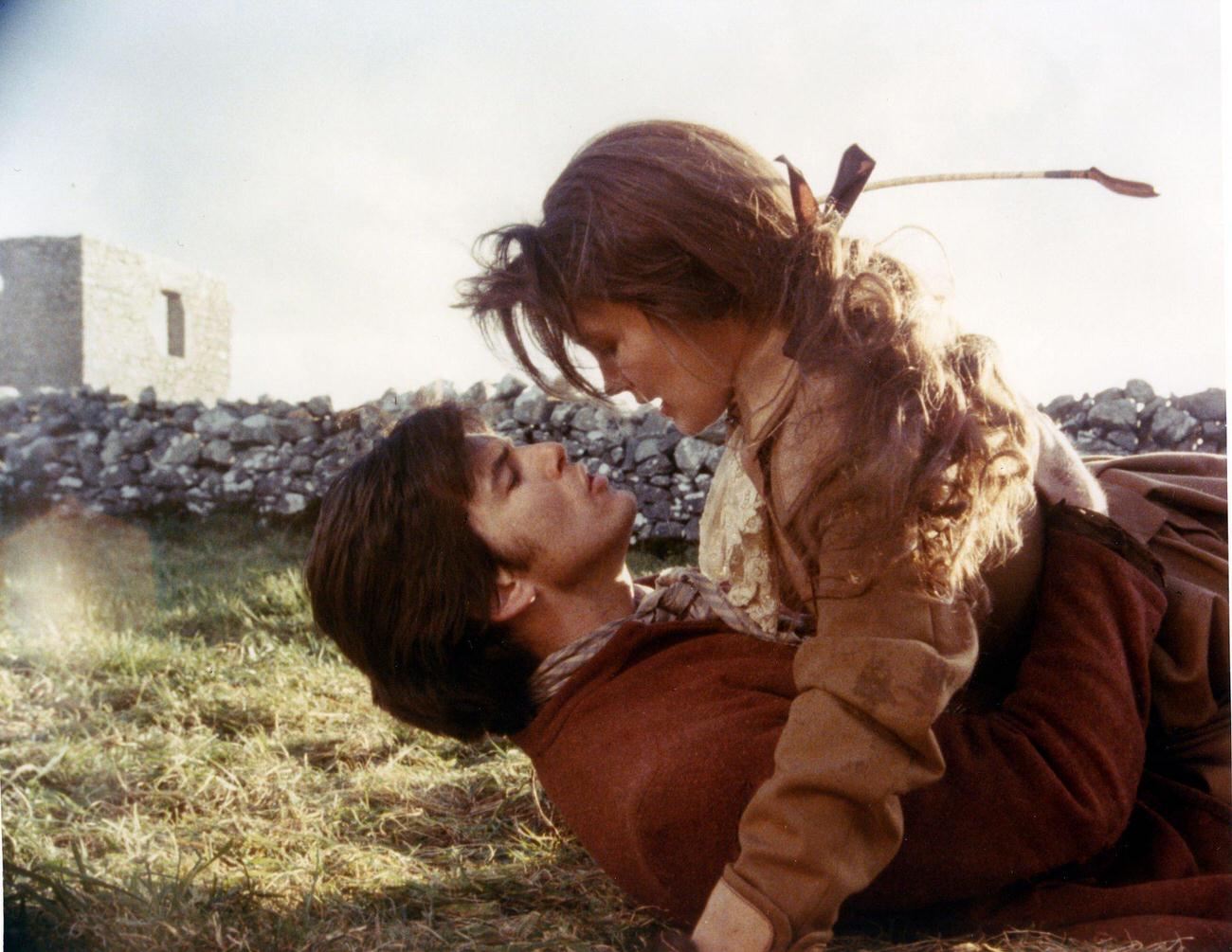 Pierce Brosnan And Kate Mulgrew In &Amp;Quot;The Manions Of America,&Amp;Quot; 1981.