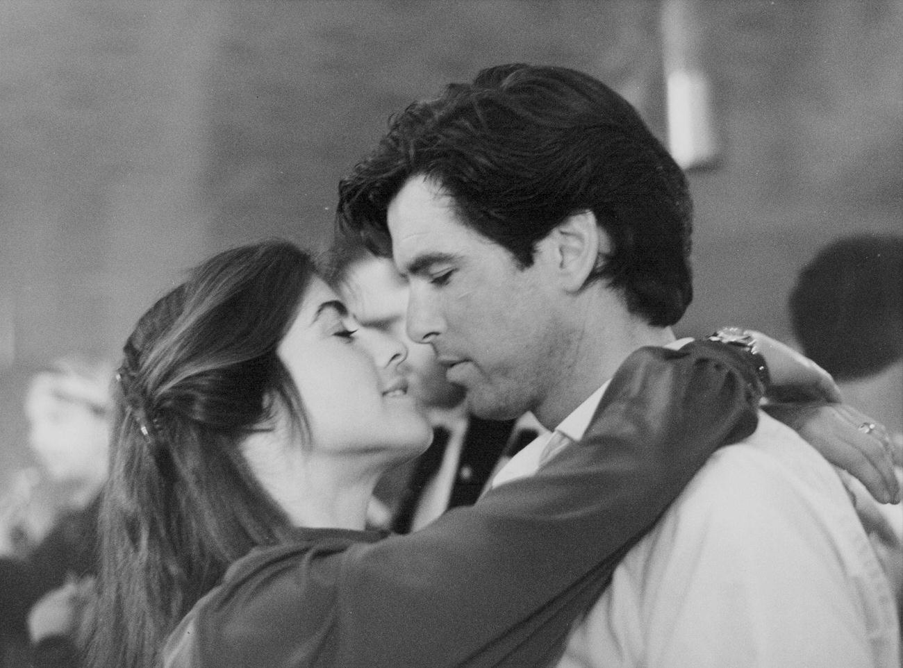 Pierce Brosnan And Joanna Cassidy In &Amp;Quot;The Fourth Protocol,&Amp;Quot; 1987.