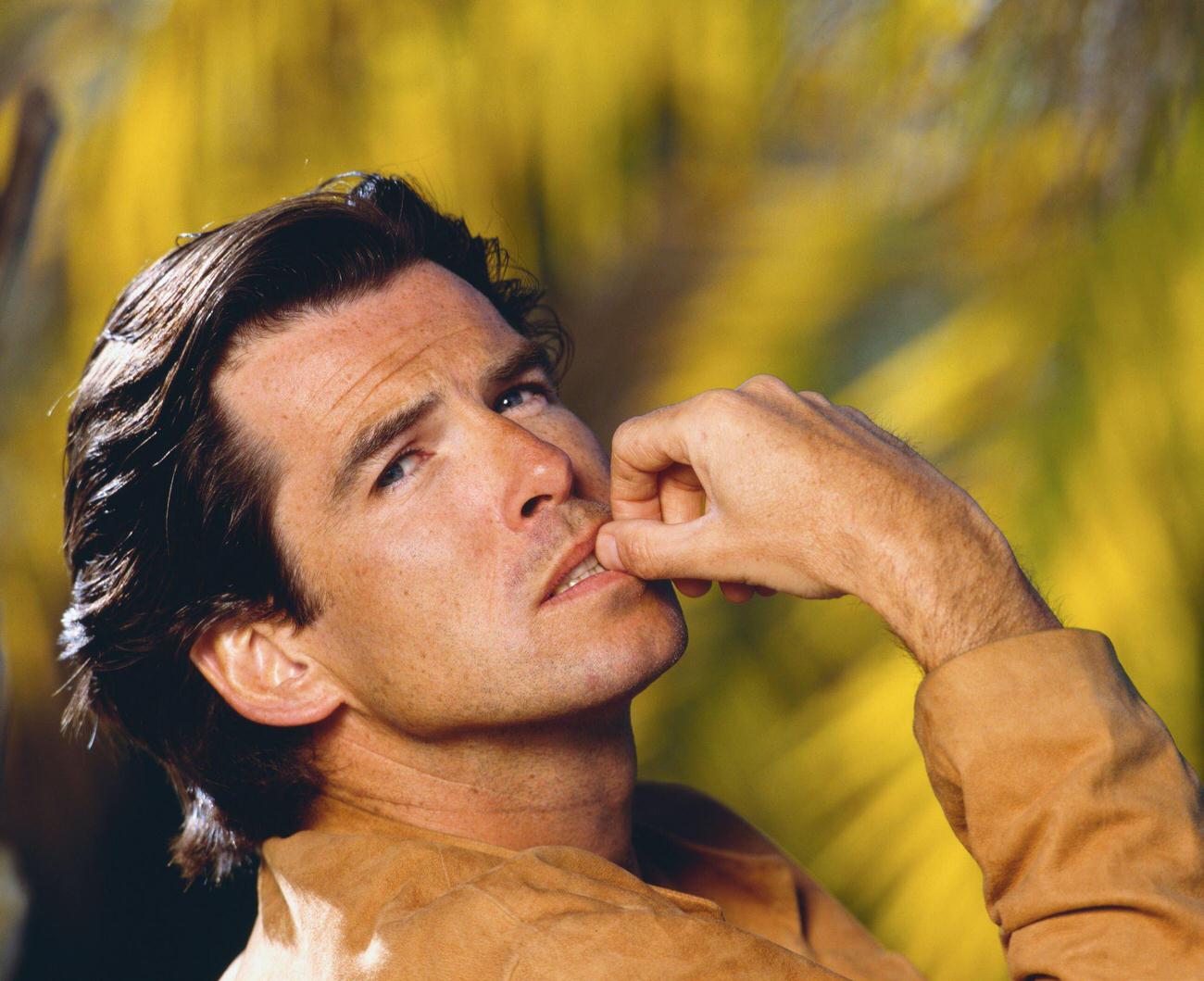 Journey Through Time With Young Pierce Brosnan Photos That Showcase The 