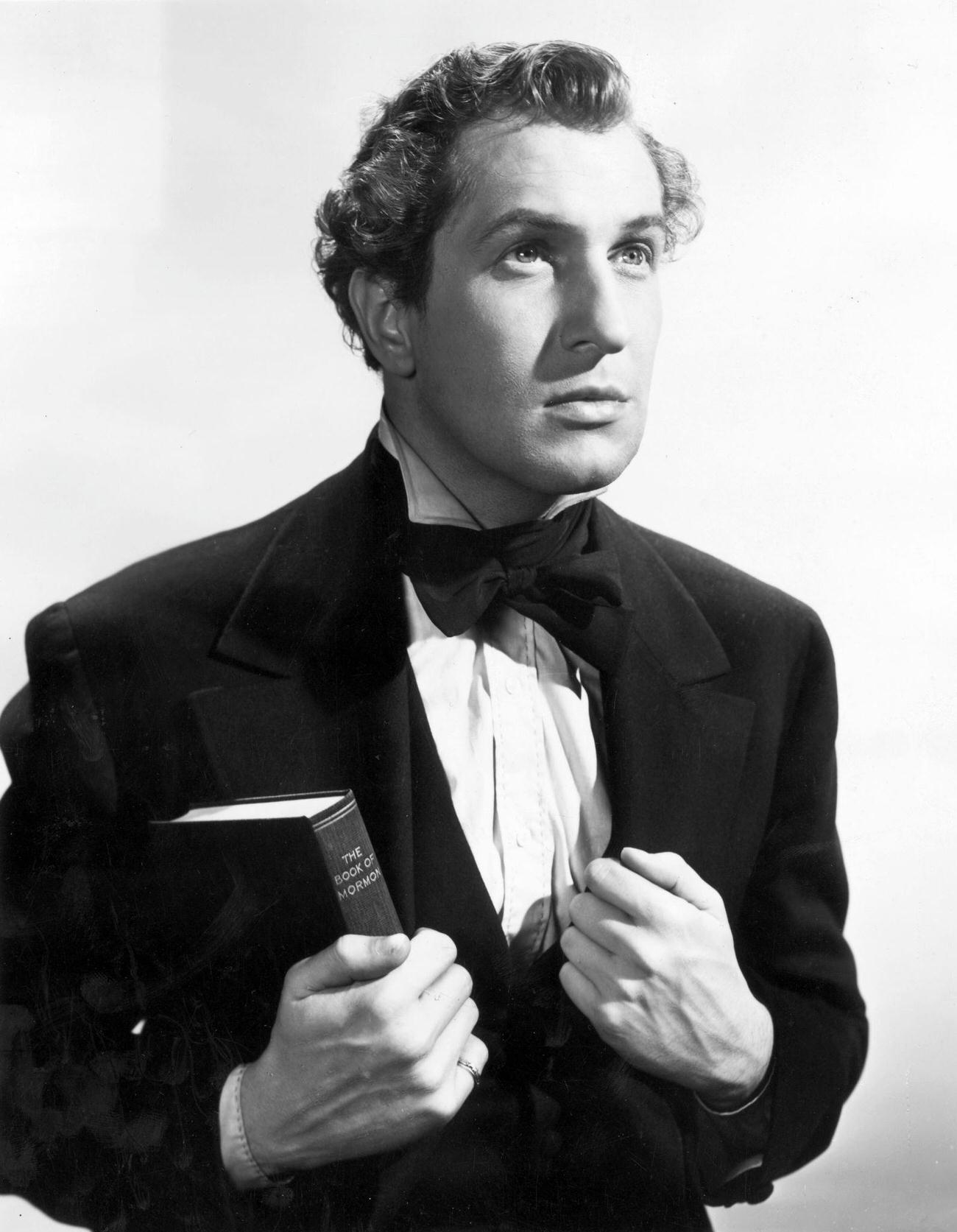 Vincent Price In 'Brigham Young', 1940.