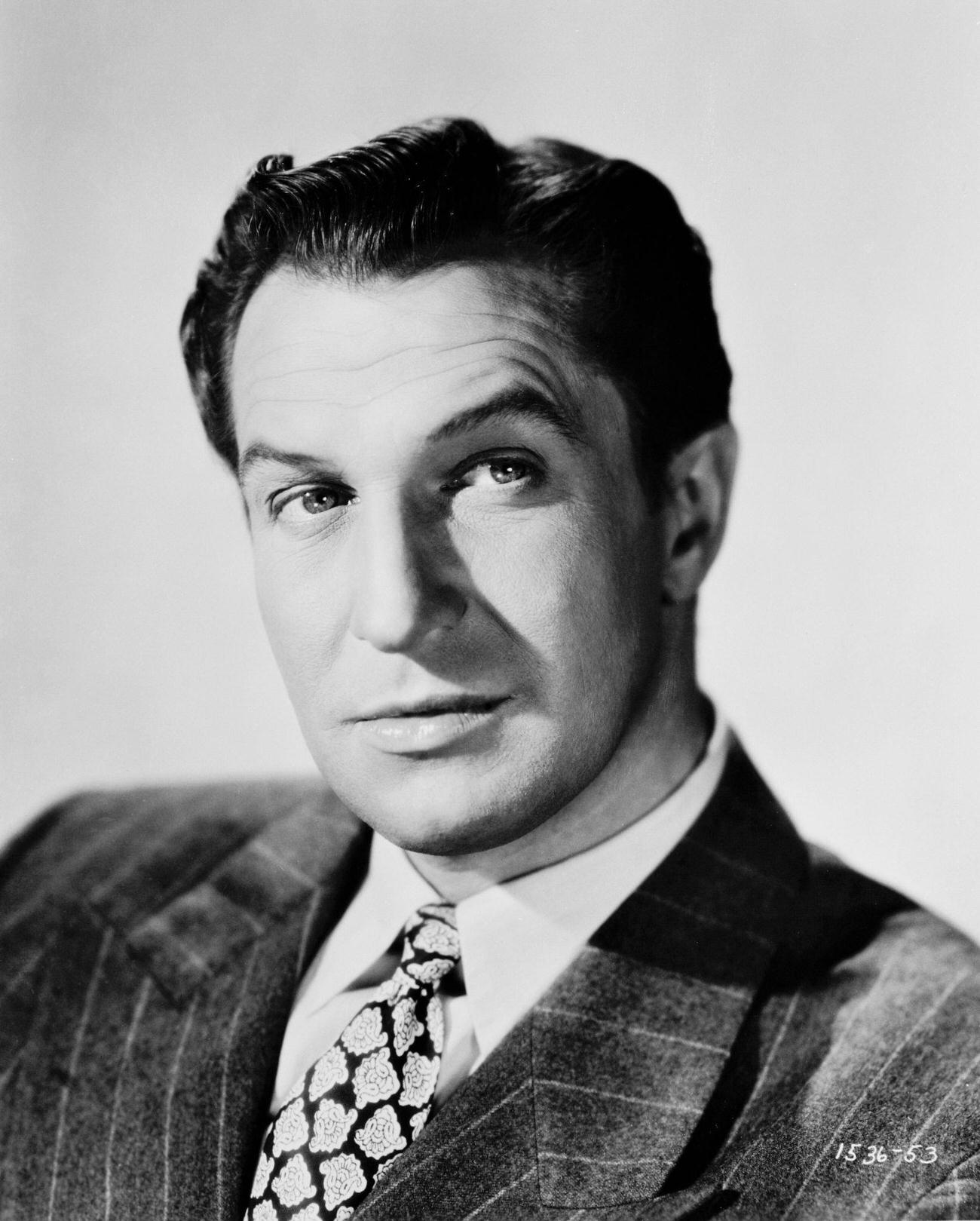 Vincent Price, Circa 1945.