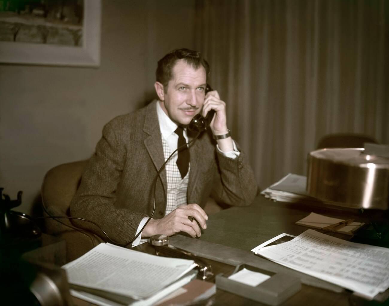 Vincent Price In 'The Fly', 1958.