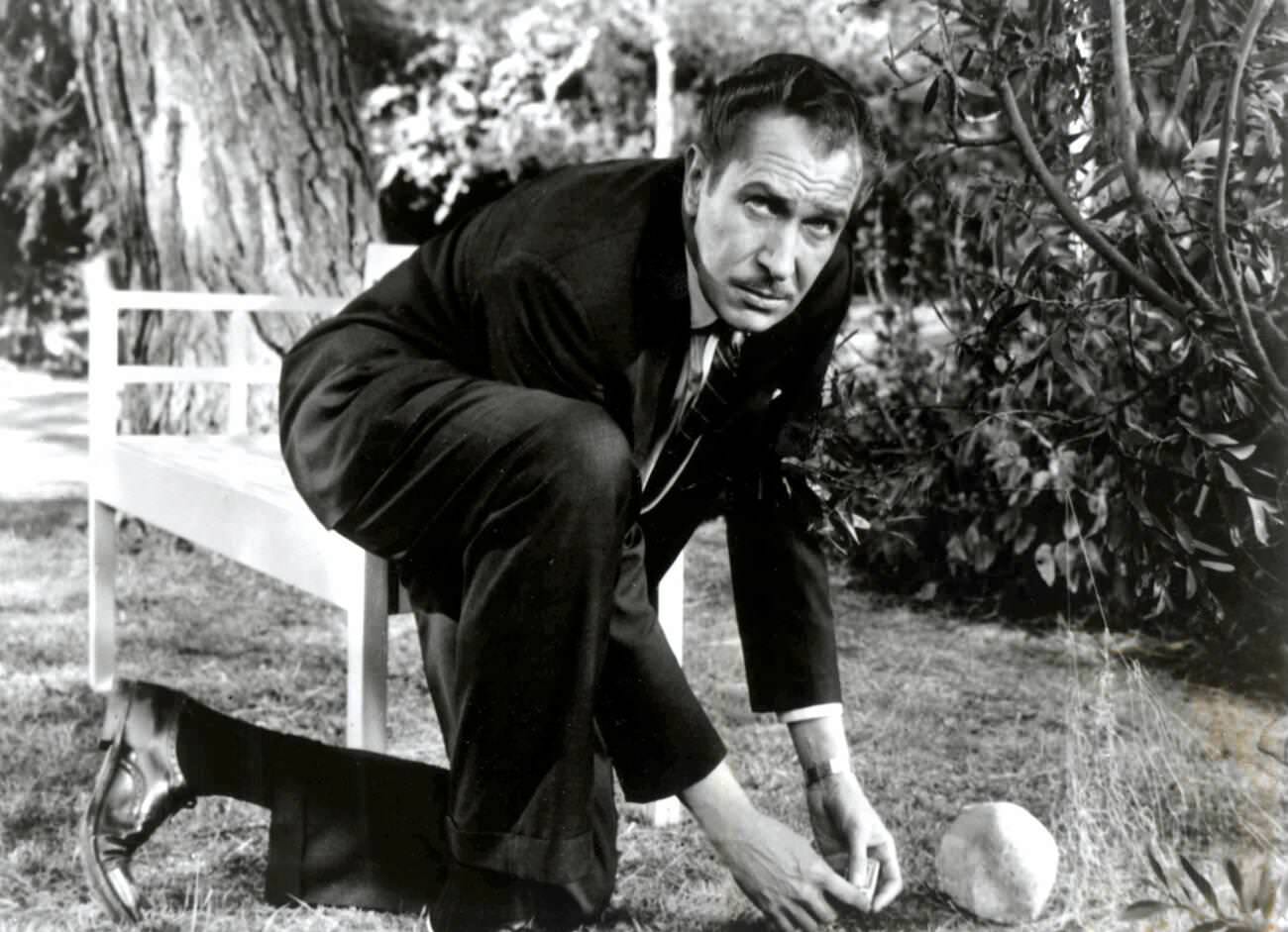 Vincent Price In 'The Fly', 1958.