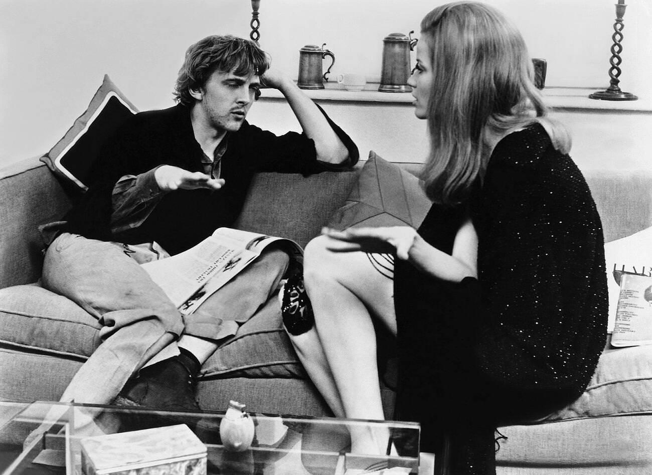David Hemmings And Veruschka Von Lehndorff In &Amp;Quot;Blow-Up,&Amp;Quot; 1966.