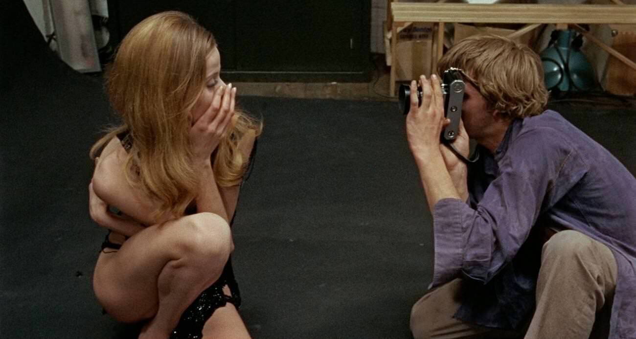 Veruschka Von Lehndorff And David Hemmings In &Amp;Quot;Blow-Up,&Amp;Quot; 1966.