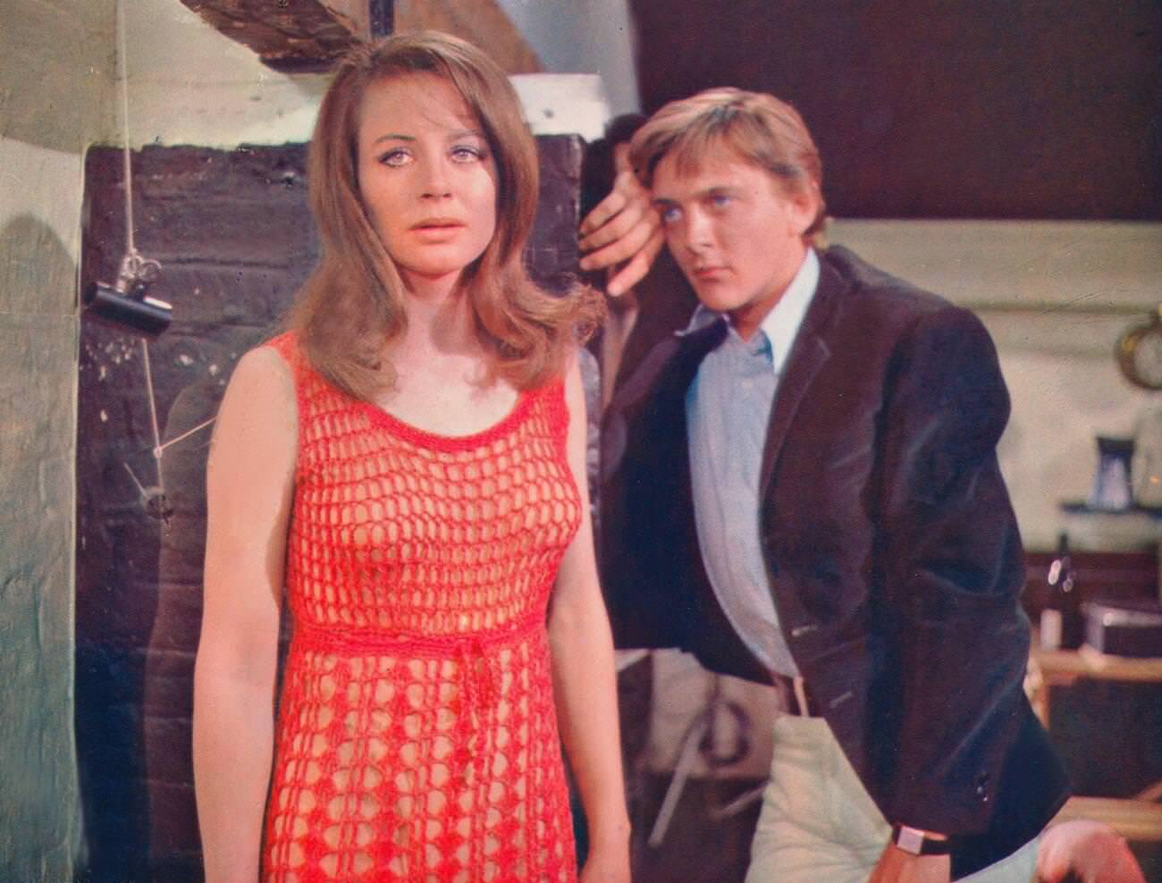 Sarah Miles And David Hemmings In &Amp;Quot;Blow-Up,&Amp;Quot; 1966.