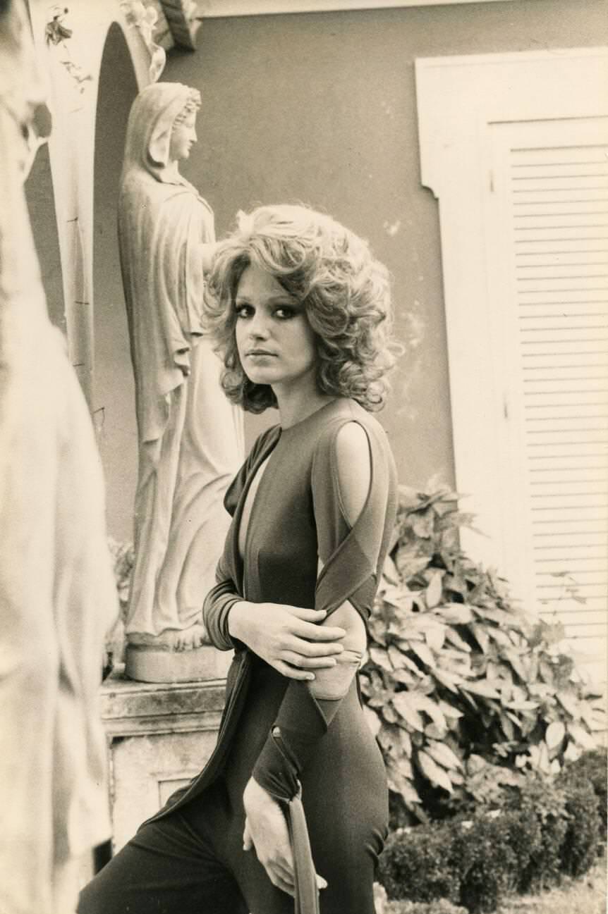 French-Italian Actress Catherine Spaak, 1970S.