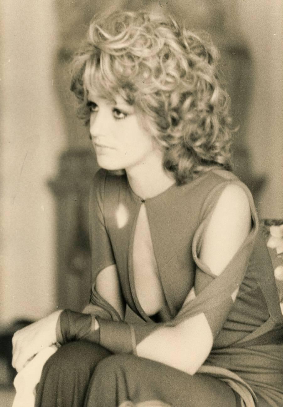 French-Italian Actress Catherine Spaak, 1970S.