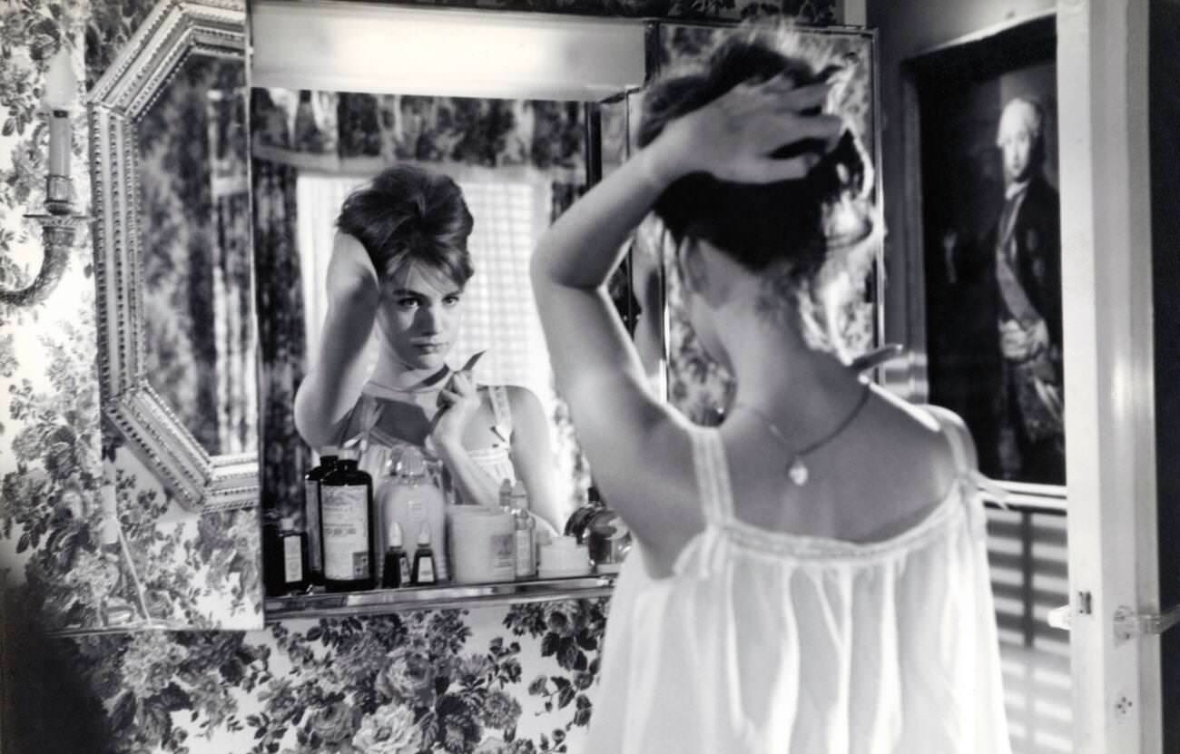 Catherine Spaak In &Amp;Quot;I Dolci Inganni,&Amp;Quot; 1960.
