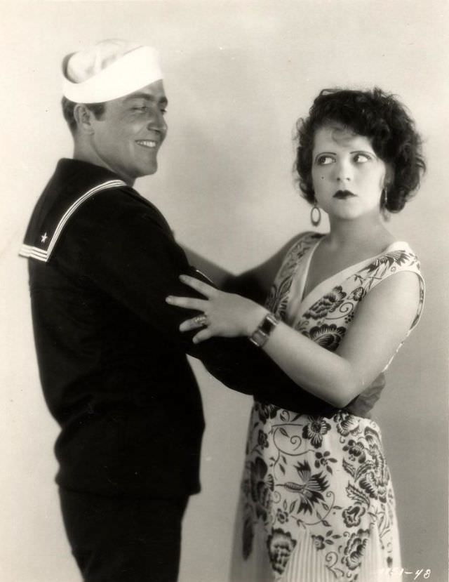 Captivating Photos Of Clara Bow In The Fleet'S In, The 1928 Silent Film Classic