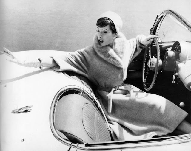 Gitta Schilling In Cashmere Coat By Gehringer &Amp;Amp; Glupp, August 1959.