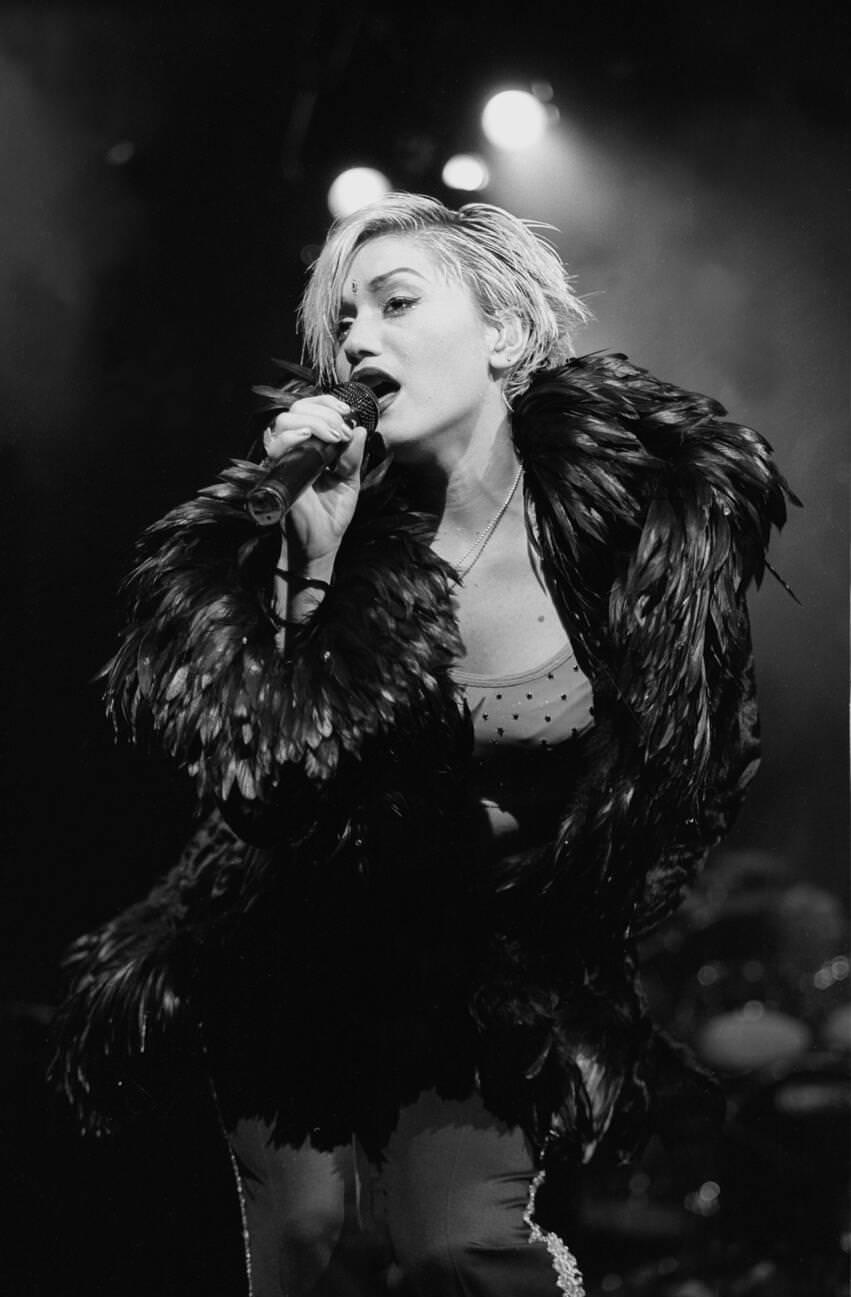 Gwen Stefani Performing Live In Concert.