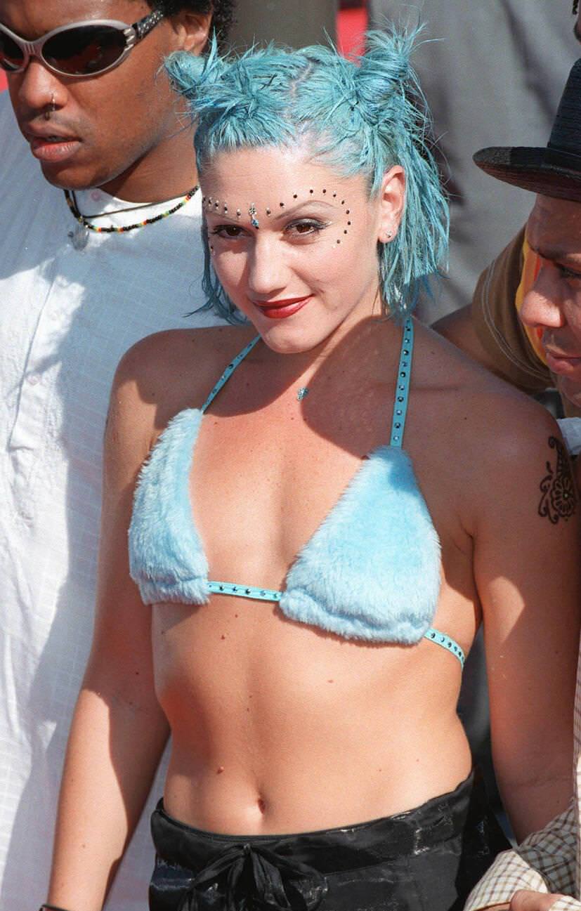 Gwen Stefani At Mtv Video Music Awards, Los Angeles, September 11, 1998.