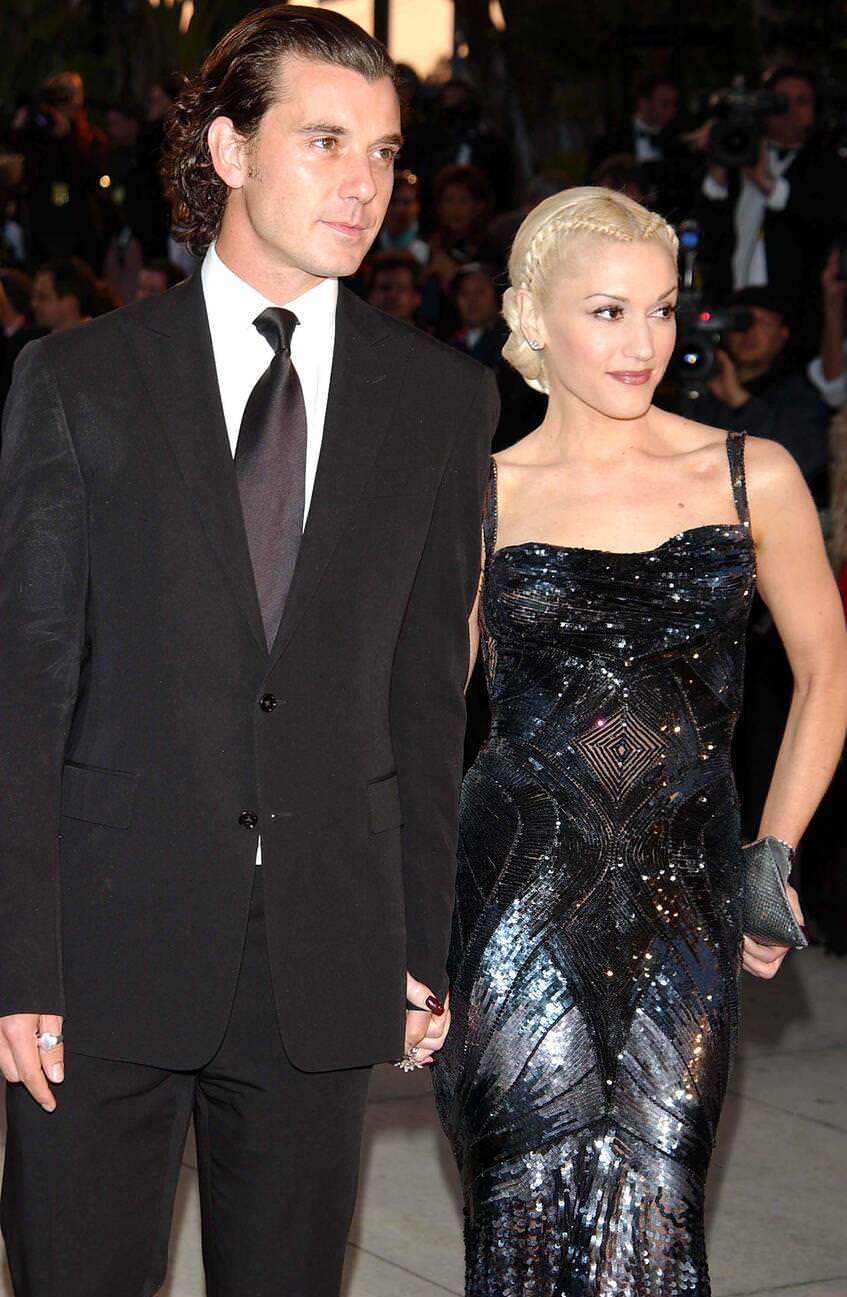 Gwen Stefani And Gavin Rossdale At Vanity Fair Oscar Party, Morton'S, Los Angeles, July 20, 2001.