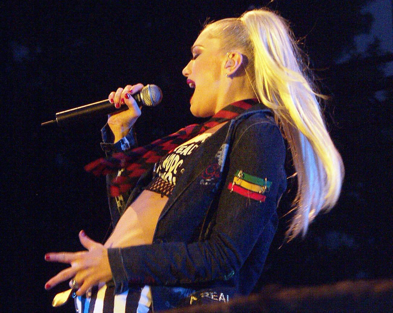 Gwen Stefani Performs At Music Midtown Festival, Atlanta, Georgia, May 5, 2002.