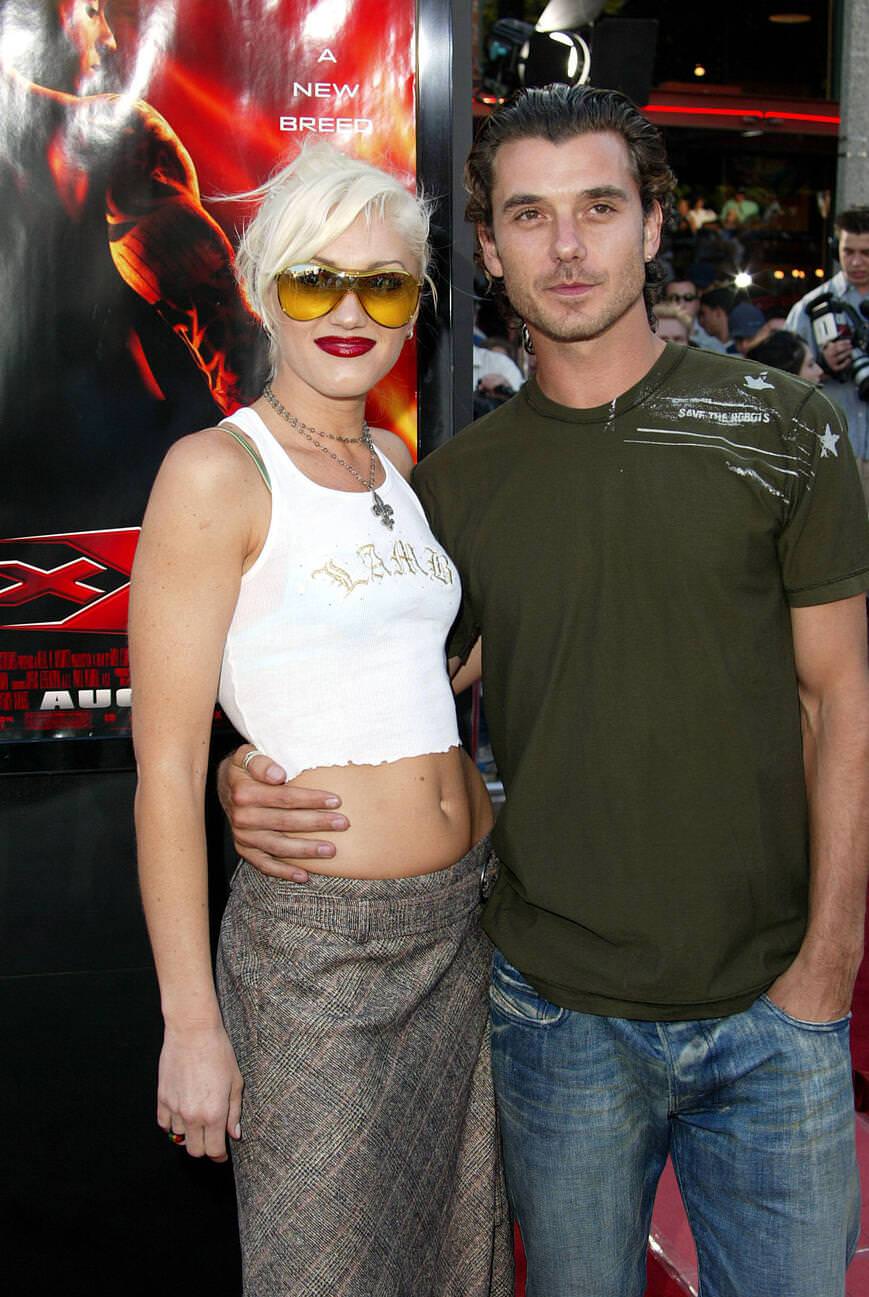 Gwen Stefani And Gavin Rossdale, August 5, 2002, Westwood, Los Angeles, Usa.