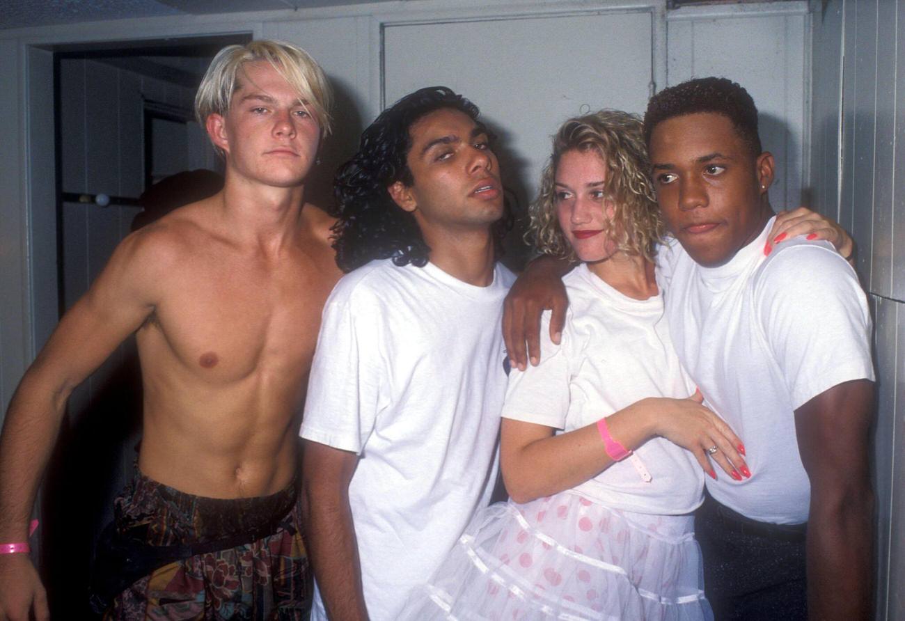 No Doubt In Concert At The Roxy, West Hollywood, California, 1989.