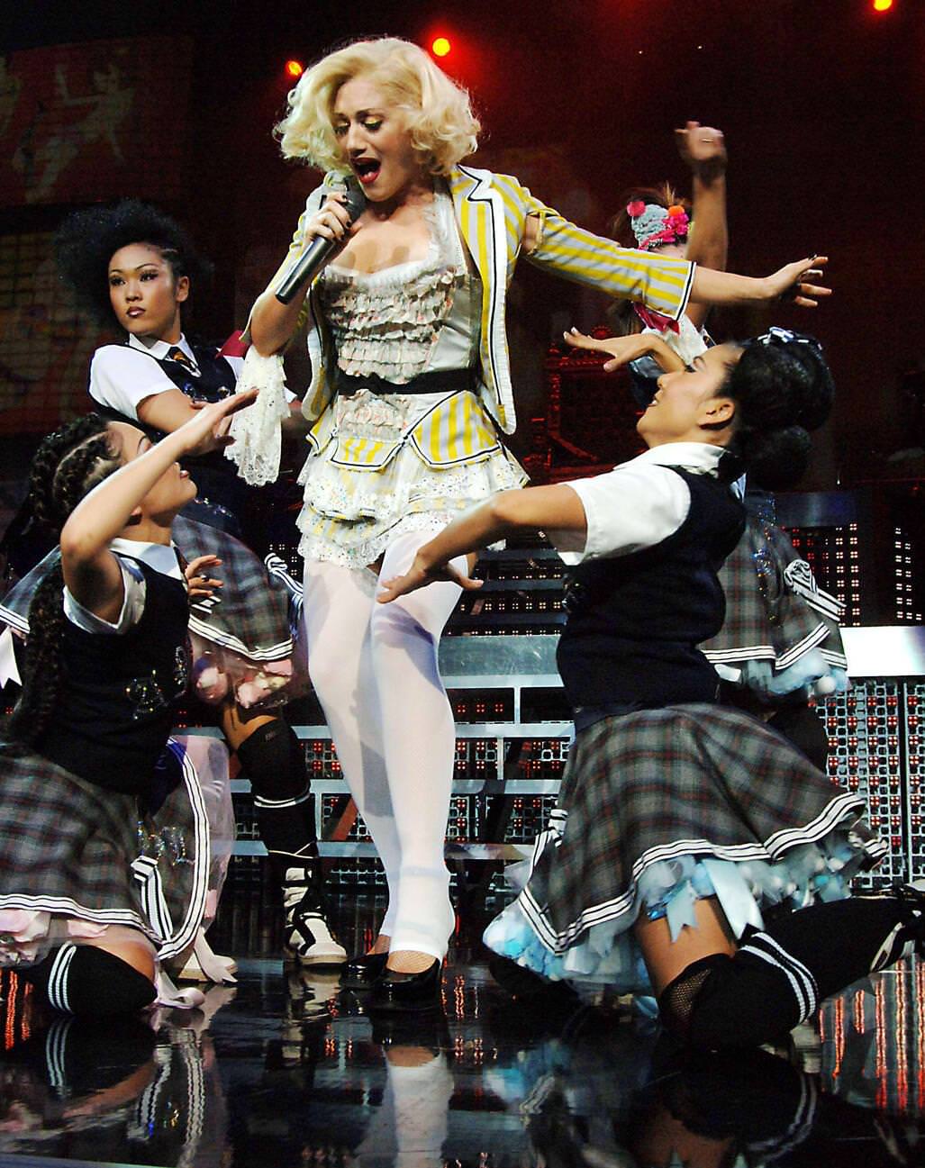 Gwen Stefani In Concert At Madison Square Garden, New York, November 1, 2005.
