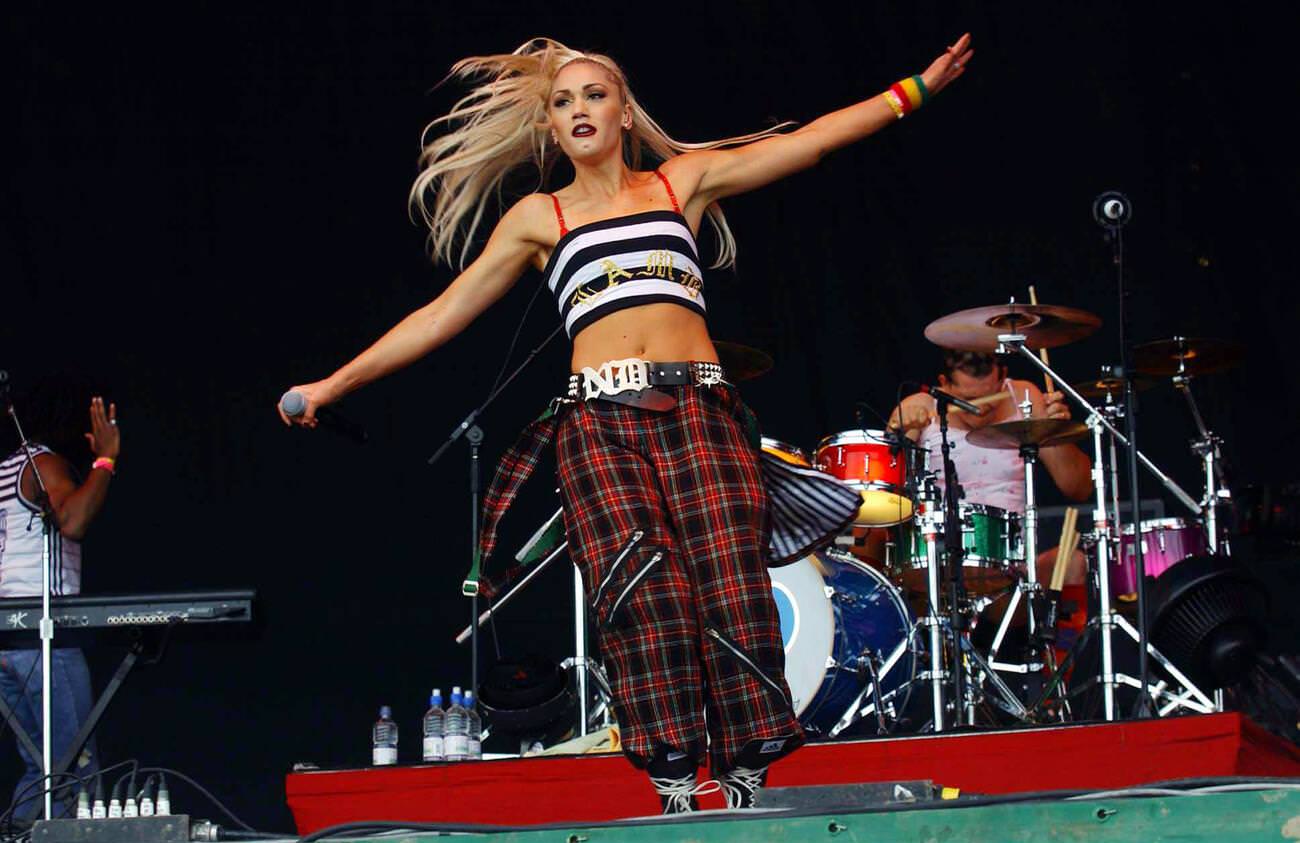 Gwen Stefani At Glastonbury.