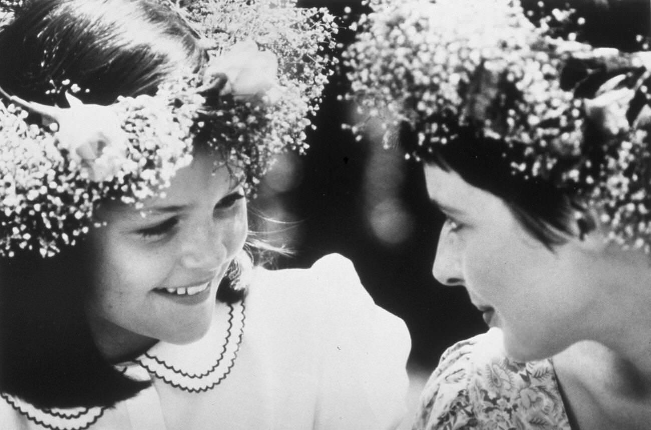 Alexandra Johnes And Tina Rathborne In &Amp;Quot;Zelly And Me,&Amp;Quot; 1988.