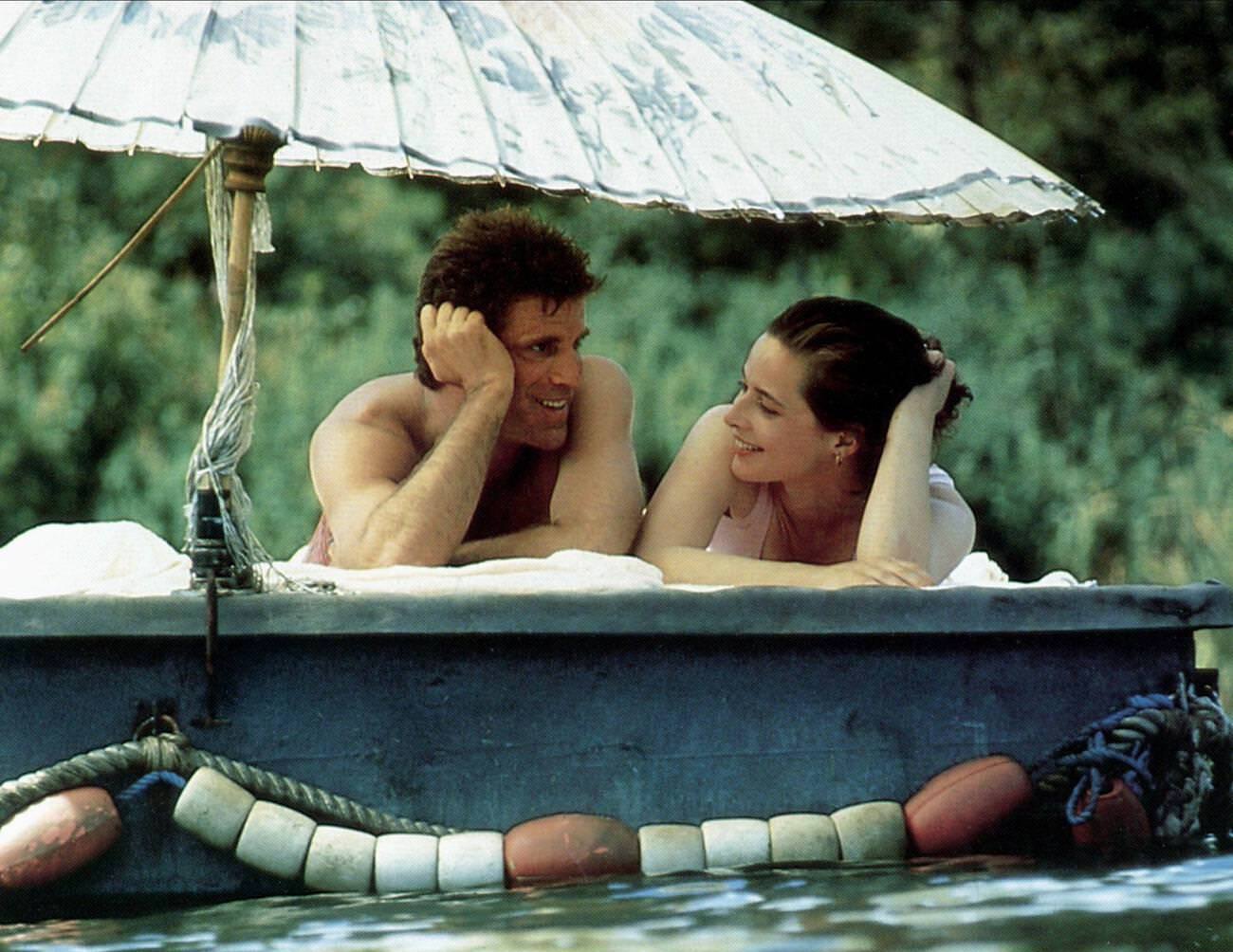 Ted Danson And Isabella Rossellini In &Amp;Quot;Cousins,&Amp;Quot; 1989.