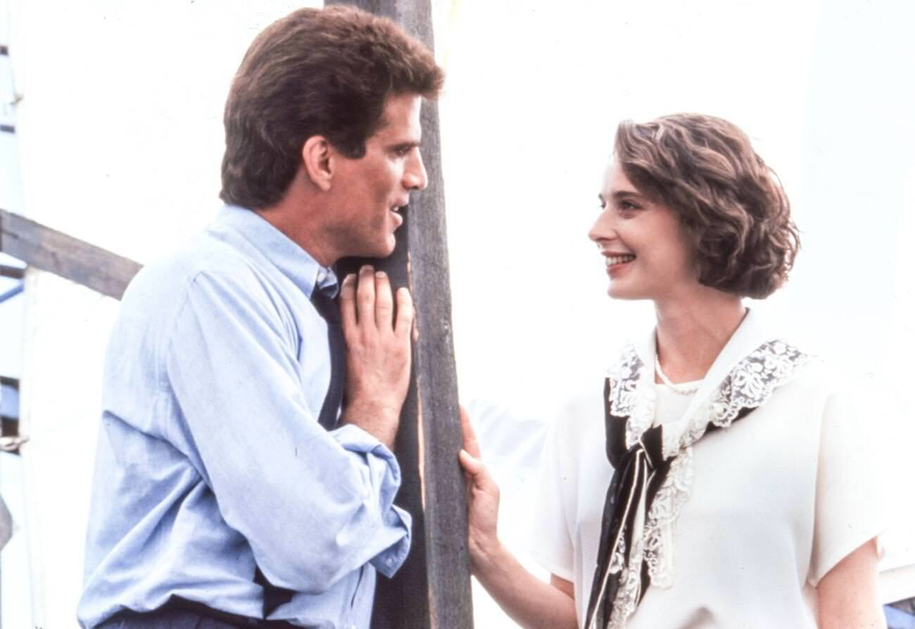 Ted Danson And Isabella Rossellini In &Amp;Quot;Cousins,&Amp;Quot; 1989.