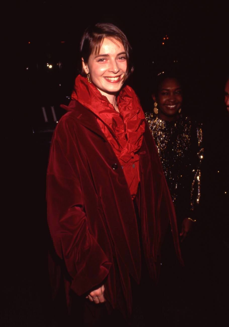 Isabella Rossellini At The Genesis Awards, 1991.