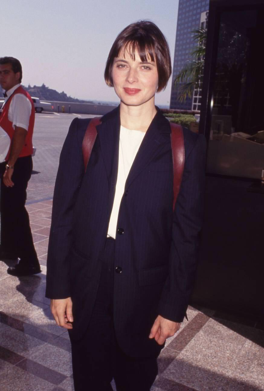 Isabella Rossellini, July 1993.