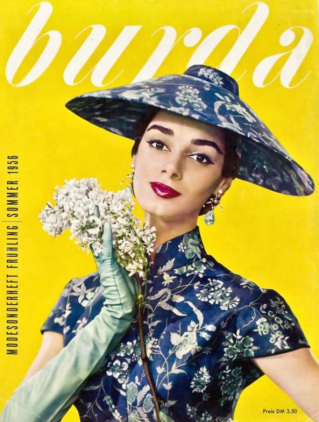 Jacky Mazel, Burda Moden, Summer 1956.