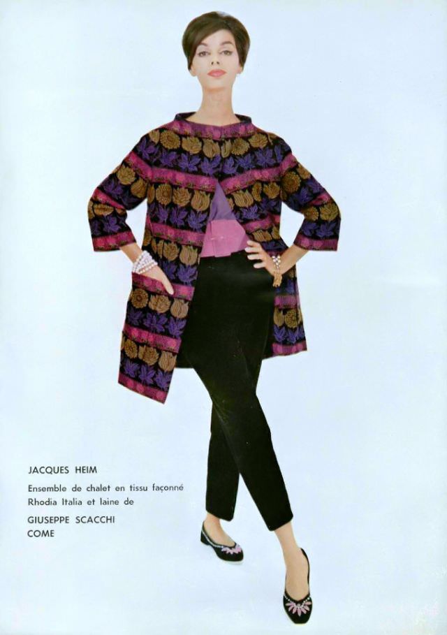 Jacky Mazel In Ensemble By Jacques Heim, 1959.