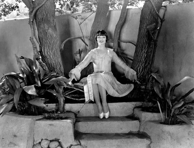 The Serene Moments Of Louise Brooks In Her 1925 Home Garden Captured In Photos