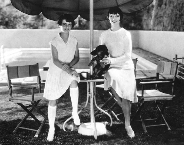 The Serene Moments Of Louise Brooks In Her 1925 Home Garden Captured In Photos