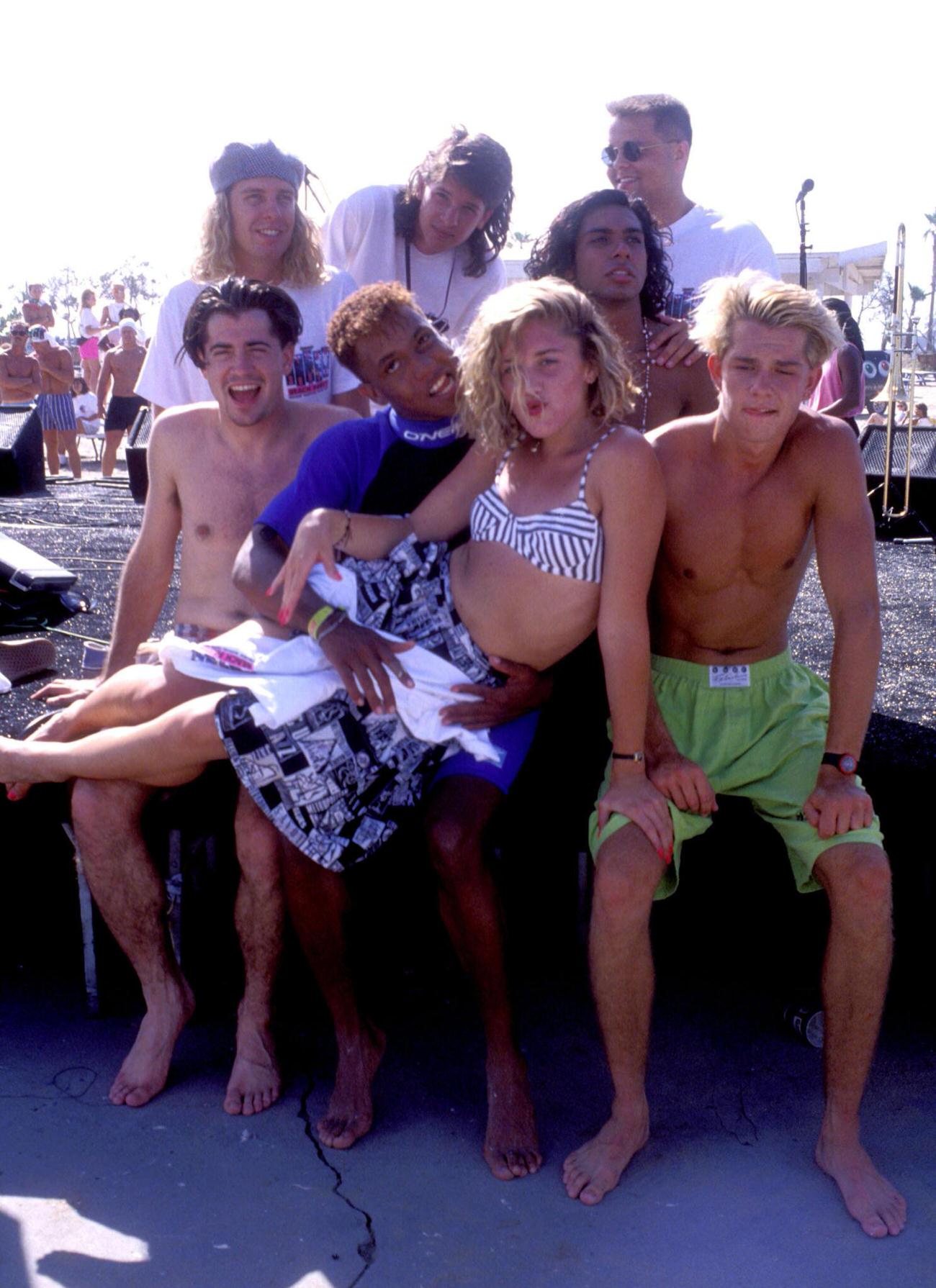 Gwen Stefani At Clean &Amp;Amp; Sober Beach Party, Newport Beach Concert, Newport Beach, California.