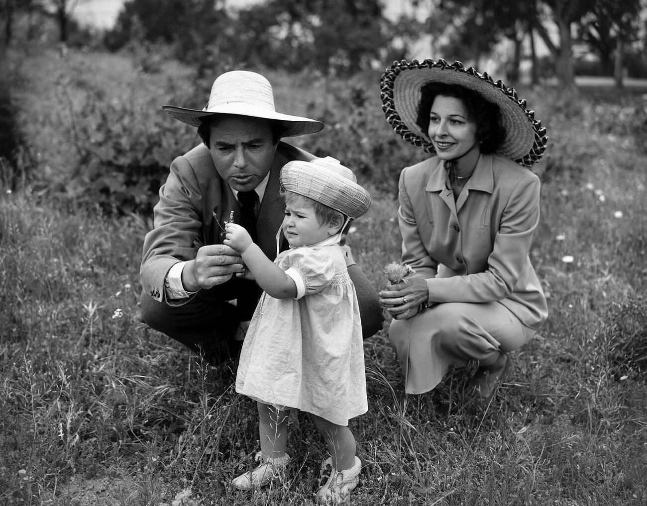 James And Pamela Mason In &Amp;Quot;Pandora And The Flying Dutchman,&Amp;Quot; 1951.