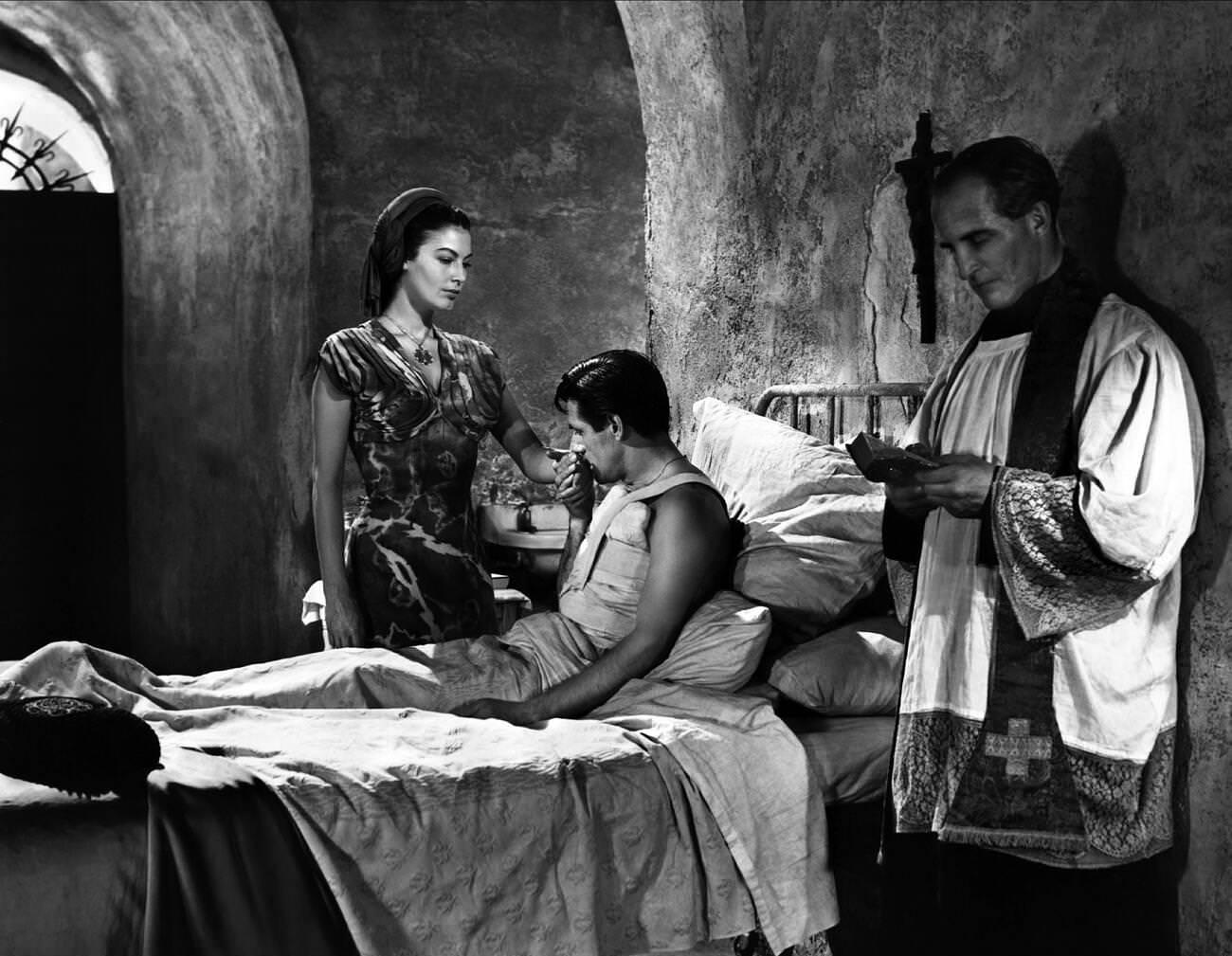 Ava Gardner, Mario Cabre, John Carew In &Amp;Quot;Pandora And The Flying Dutchman,&Amp;Quot; 1951.