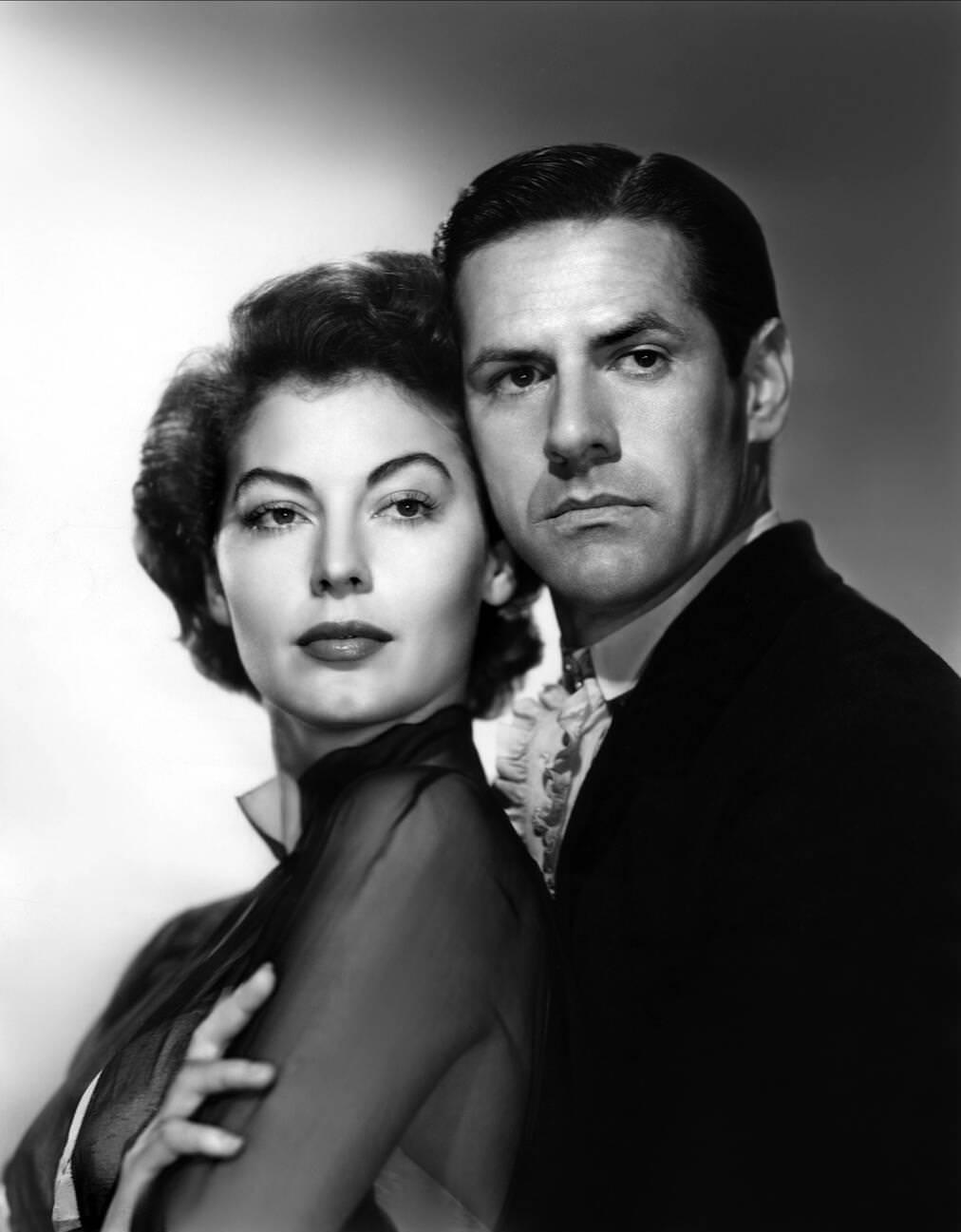 Ava Gardner And Mario Cabre In &Amp;Quot;Pandora And The Flying Dutchman,&Amp;Quot; 1951.