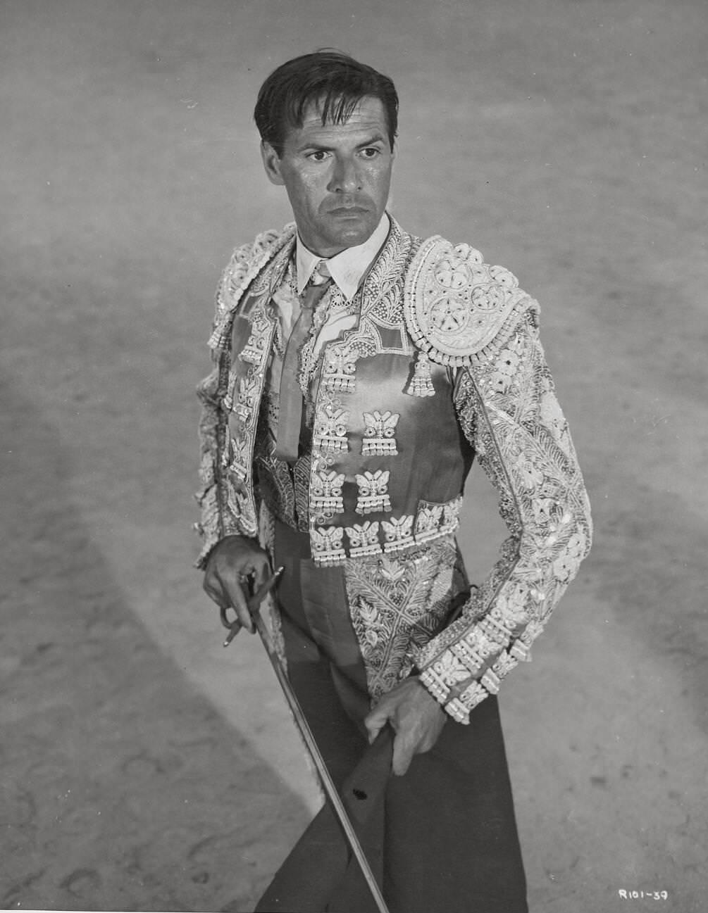 Mario Cabre In &Amp;Quot;Pandora And The Flying Dutchman,&Amp;Quot; 1951.