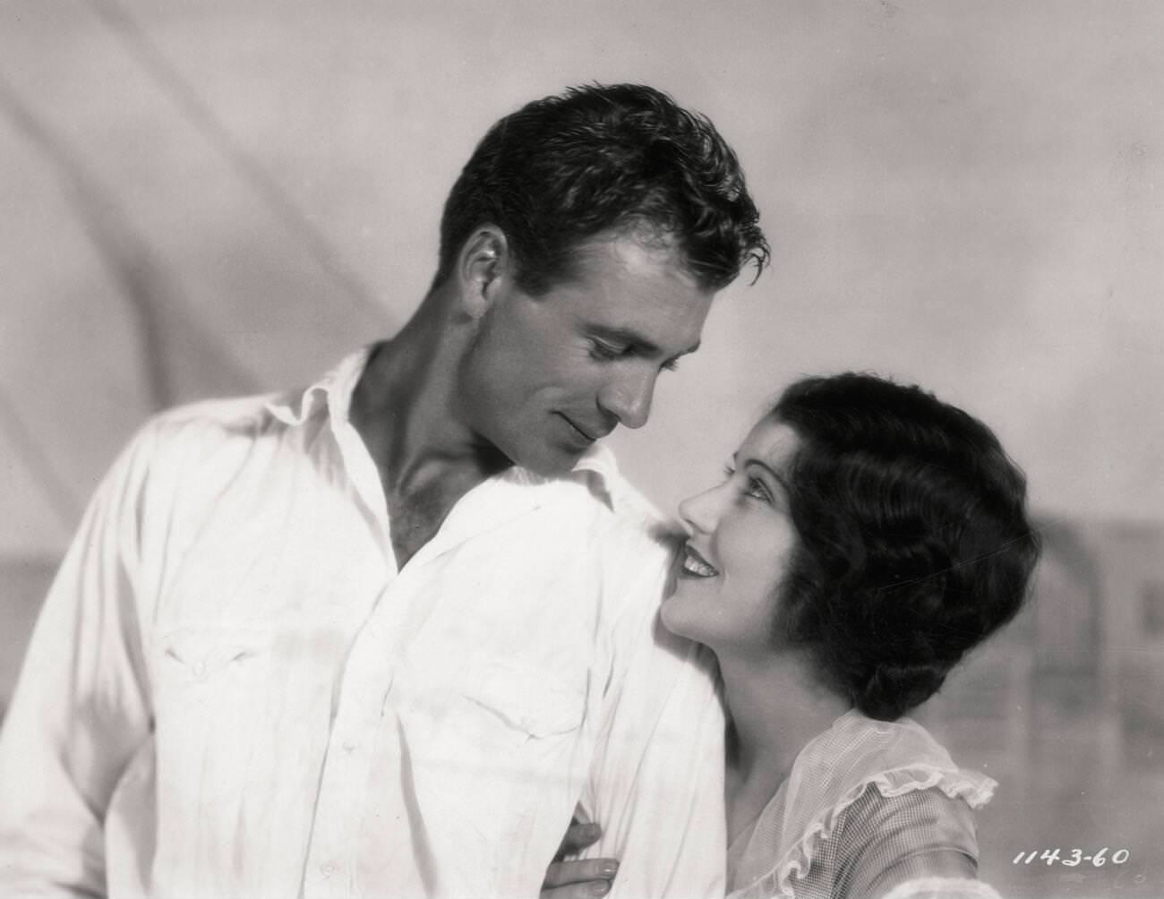 Gary Cooper And Fay Wray In &Amp;Quot;The First Kiss,&Amp;Quot; 1928.