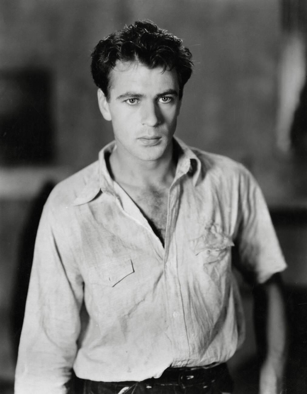 Gary Cooper In &Amp;Quot;The First Kiss,&Amp;Quot; 1928.