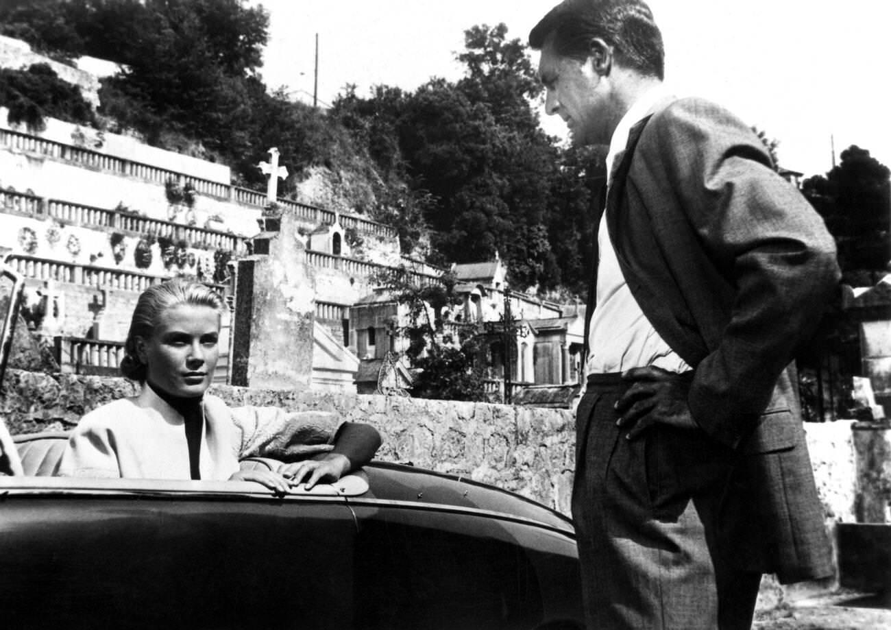 Cary Grant And Grace Kelly In ‘To Catch A Thief’, 1955