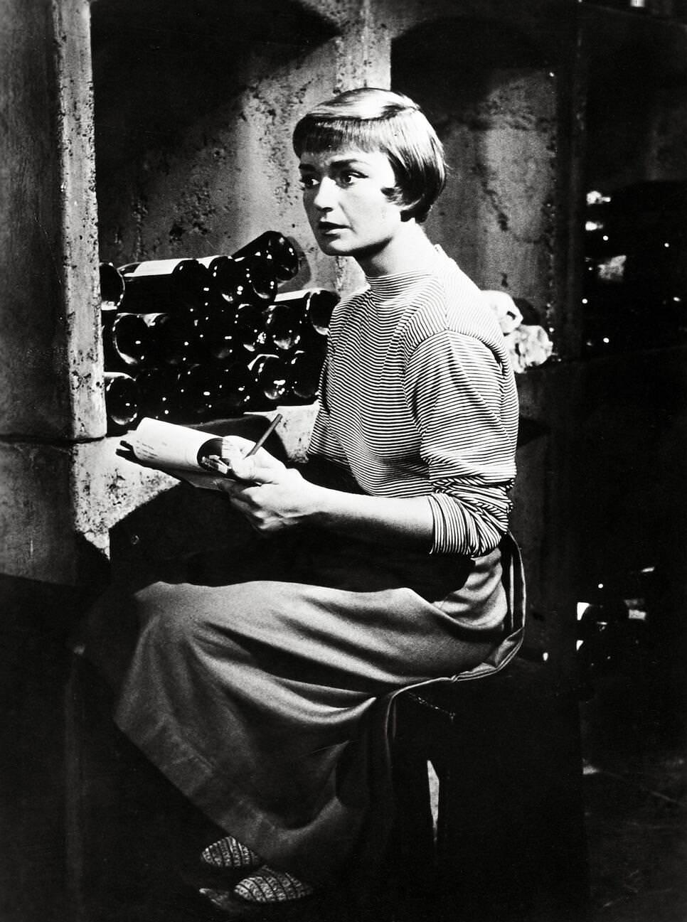 &Amp;Quot;To Catch A Thief,&Amp;Quot; Starring Brigitte Auber, 1955.