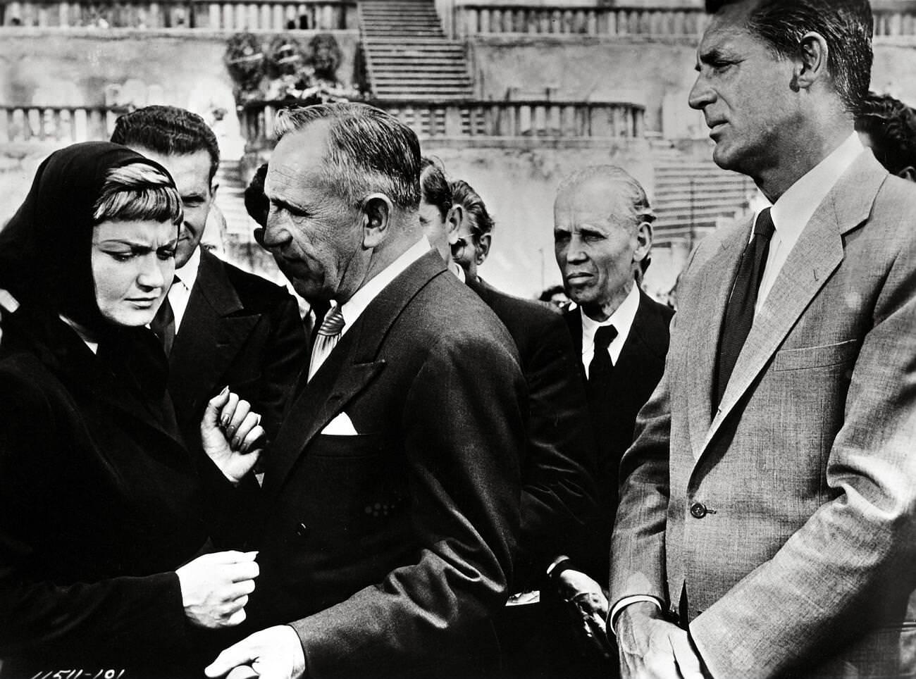 &Amp;Quot;To Catch A Thief,&Amp;Quot; Starring Cary Grant, Charles Vanel, Brigitte Auber, 1955.