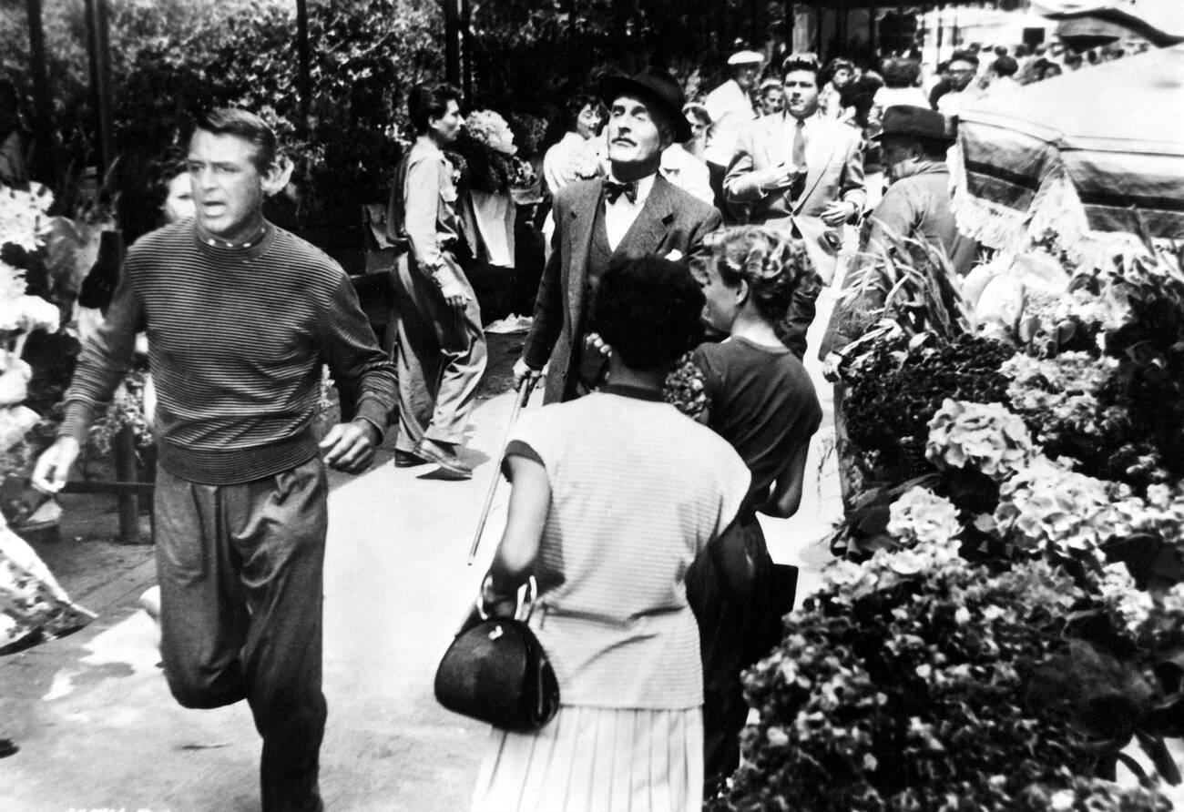 &Amp;Quot;To Catch A Thief,&Amp;Quot; Starring Cary Grant And John Williams, 1955.