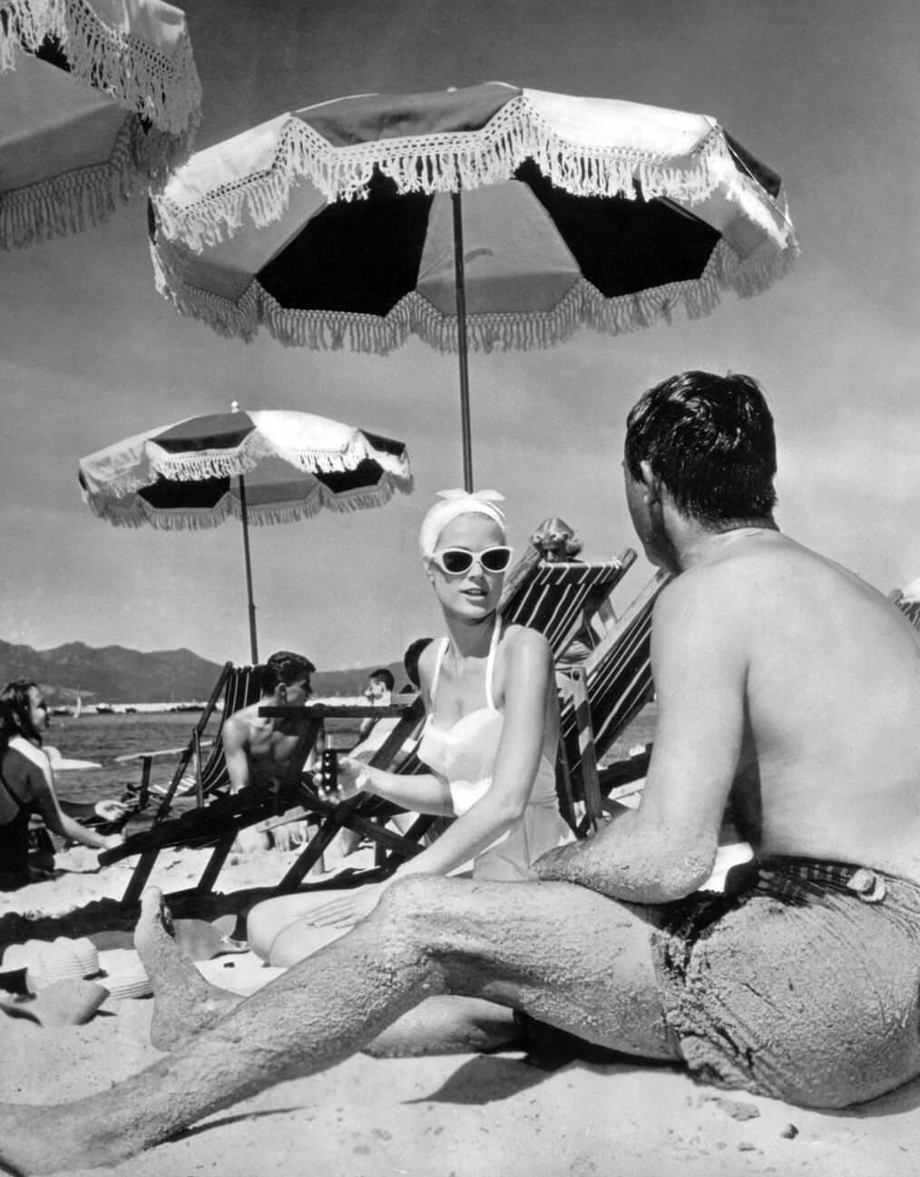 Cary Grant And Grace Kelly In ‘To Catch A Thief’, 1955